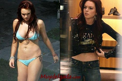 Lindsay Lohan Breast Flash 5