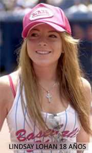 Lindsay Lohan con 18 aos