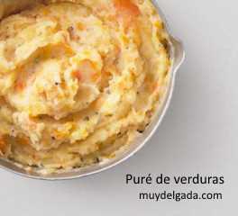 Pur de verduras - Receta vegetariana