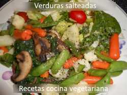 Verduras salteadas